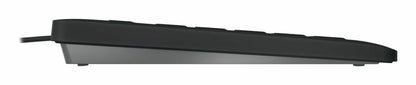CHERRY JK-8502BE-2 tangentbord Universal USB AZERTY Belgiskt Svart