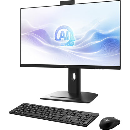 MSI Modern AM273QP AI 1UMG-221AT Intel Core Ultra 7 155H 68,6 cm (27") 2560 x 1440 pixlar Allt-i-ett-dator 32 GB DDR5-SDRAM 1 TB SSD Windows 11 Pro Wi-Fi 6E (802.11ax) Svart