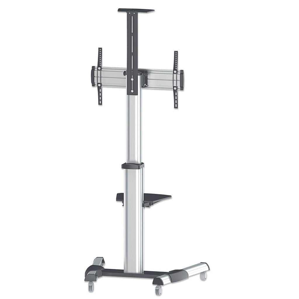 Manhattan 461245 fäste och ställ till bildskärm 177,8 cm (70") Golv Svart, Silver
