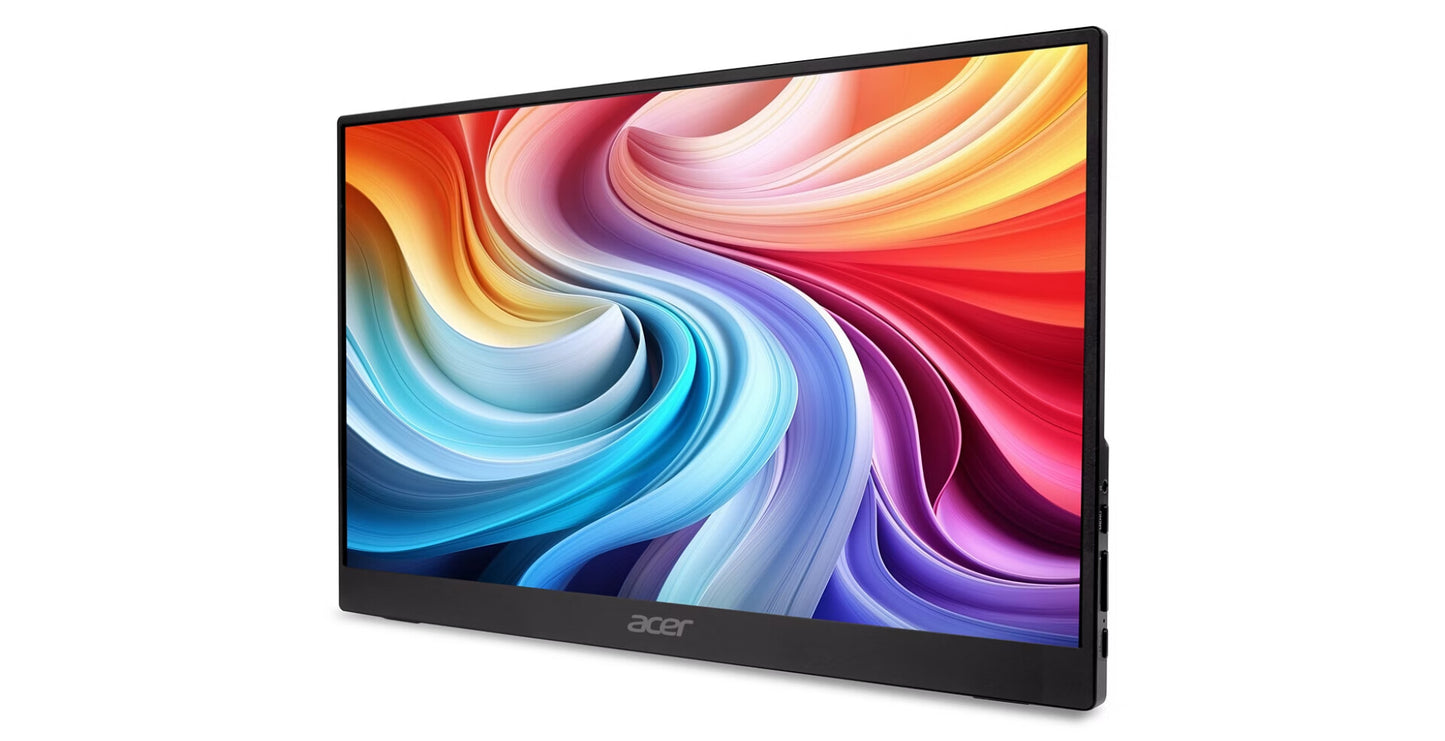 Acer PM161QB1bmiuux Bärbara monitor Svart 39,6 cm (15.6") 1920 x 1080 pixlar