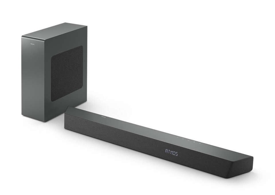 Philips TAB8507B/10 soundbar-högtalare Antracit 3.1 kanaler 600 W