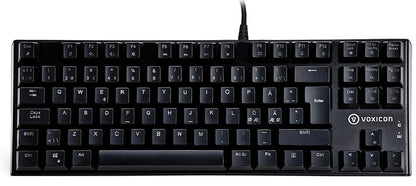 Voxicon Gr8-10 tangentbord Spela USB QWERTY Nordic Svart