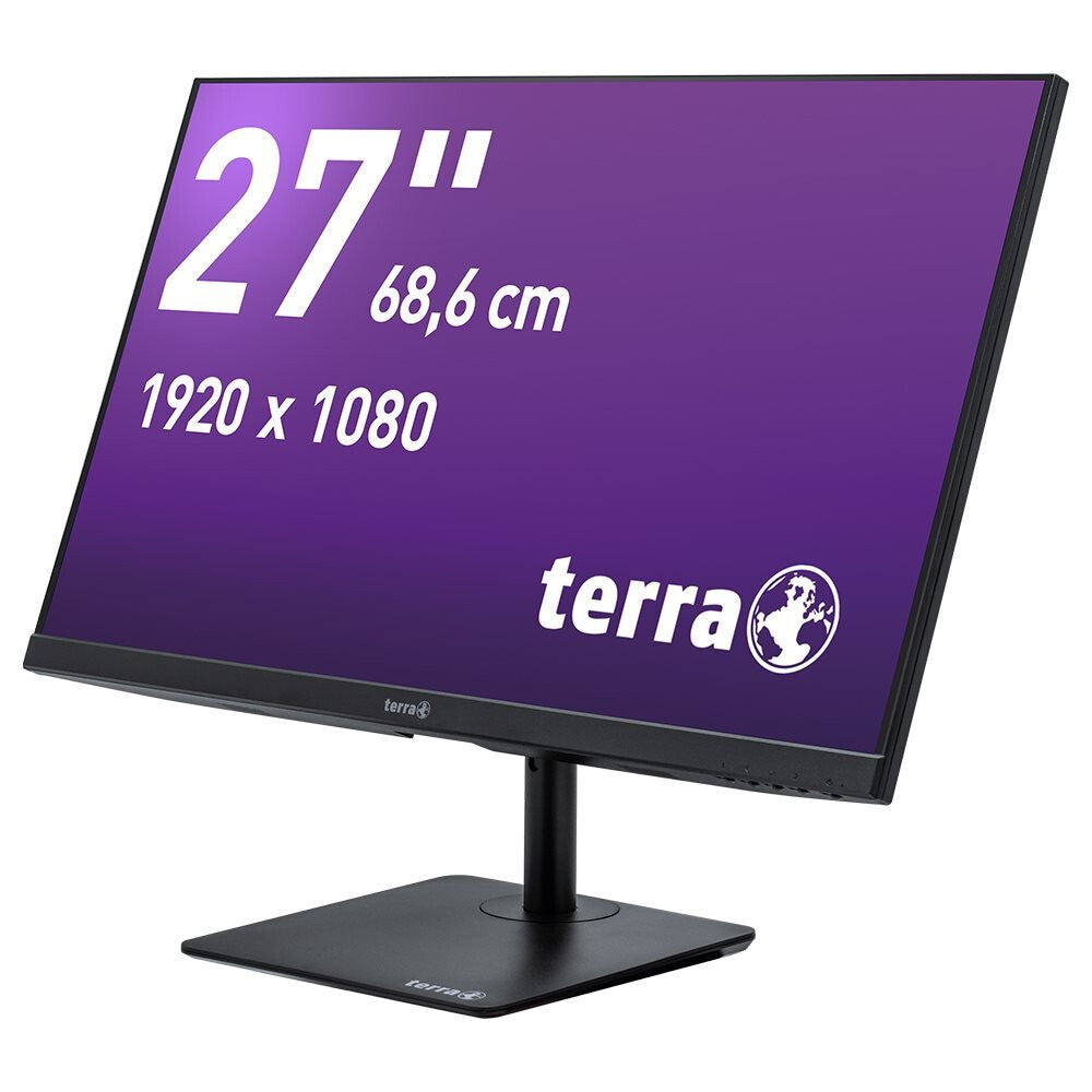 TERRA 3030230 platta pc-skärmar 68,6 cm (27") 1920 x 1080 pixlar Full HD LED Svart