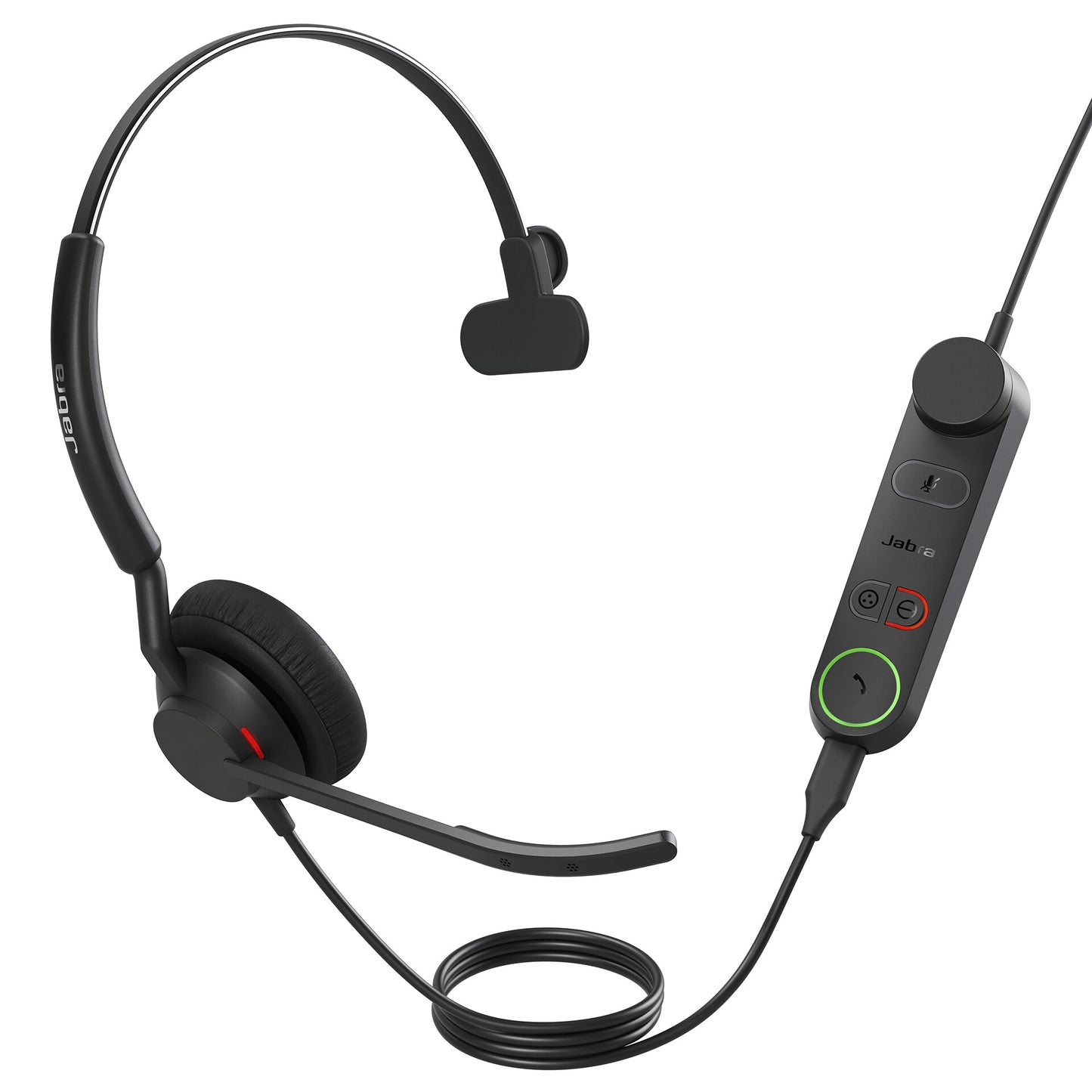 Jabra Engage 50 II Headset Kabel Huvudband Kontor/callcenter USB Type-C Svart