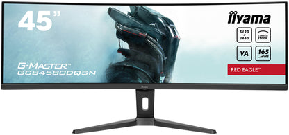iiyama G-MASTER RED EAGLE CURVED platta pc-skärmar 113 cm (44.5") 5120 x 1440 pixlar Dual QHD LED Svart