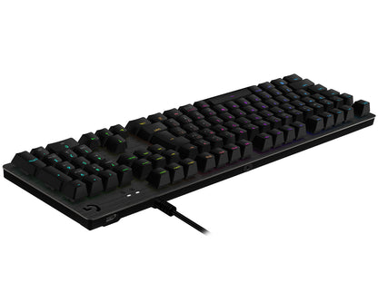 Logitech G 920-009370 tangentbord Spela USB QWERTY Amerikanskt internationellt Kol