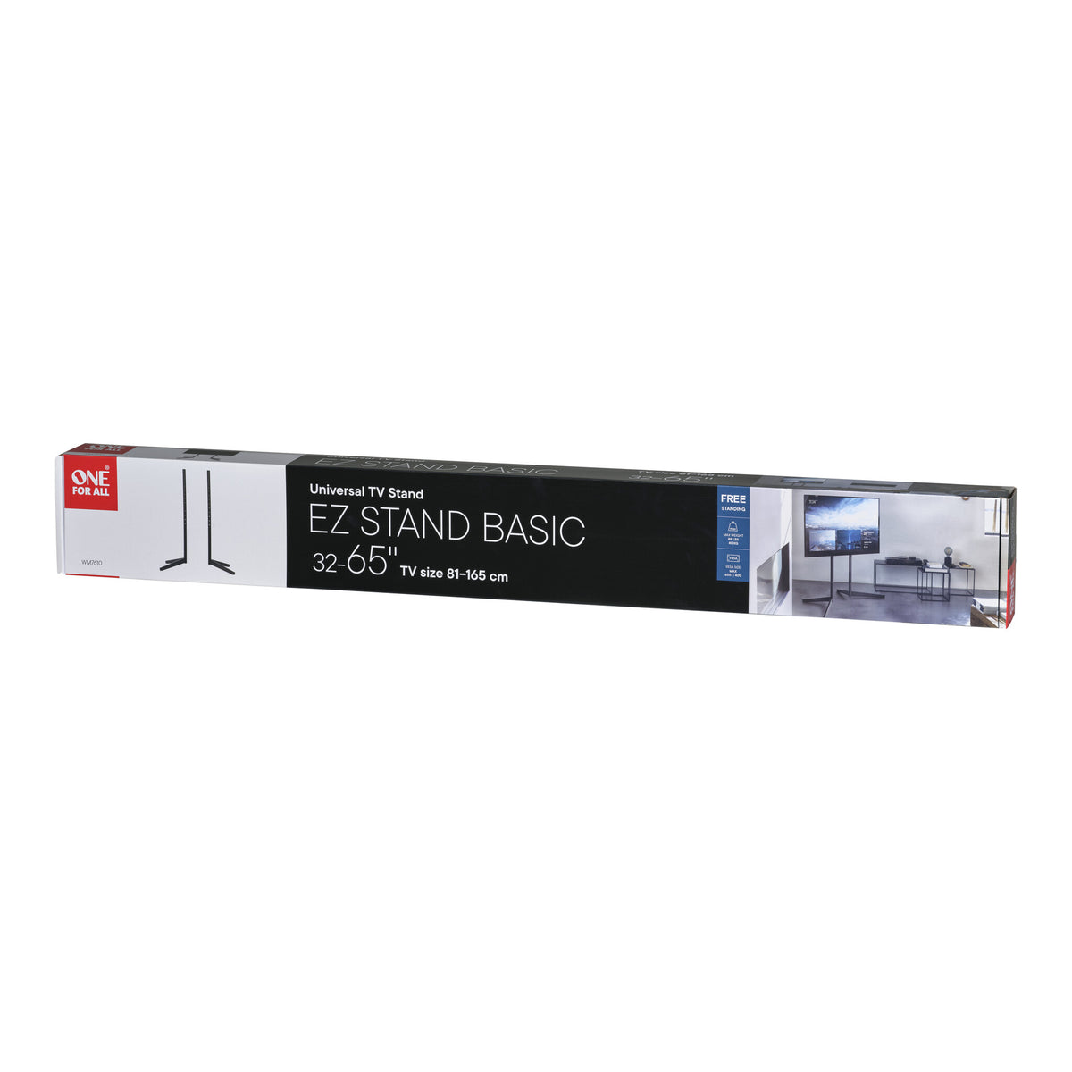 One For All WM 7610 165,1 cm (65") Svart