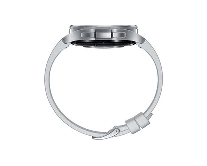 Samsung Galaxy Watch6 Classic SM-R955FZSADBT smartklocka och träningsklocka 3,3 cm (1.3") AMOLED 43 mm Digital 432 x 432 pixlar Pekskärm 4G Silver Wi-Fi GPS