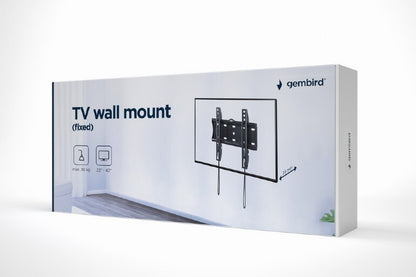 Gembird WM-42F-01 tv-fäste 106,7 cm (42") Svart