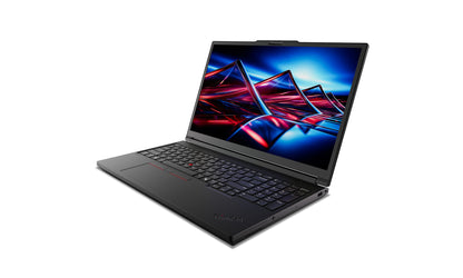 Lenovo ThinkPad P16 Gen 3 Intel Core Ultra 7 255HX Mobil arbetsstation 40,6 cm (16") WUXGA 64 GB DDR5-SDRAM 1 TB SSD NVIDIA RTX PRO 3000 Blackwell Wi-Fi 7 (802.11be) Windows 11 Pro Nordic Svart