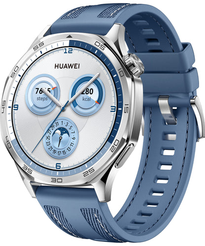 Huawei WATCH GT5 46mm 3,63 cm (1.43") AMOLED Digital 466 x 466 pixlar Rostfritt stål GPS