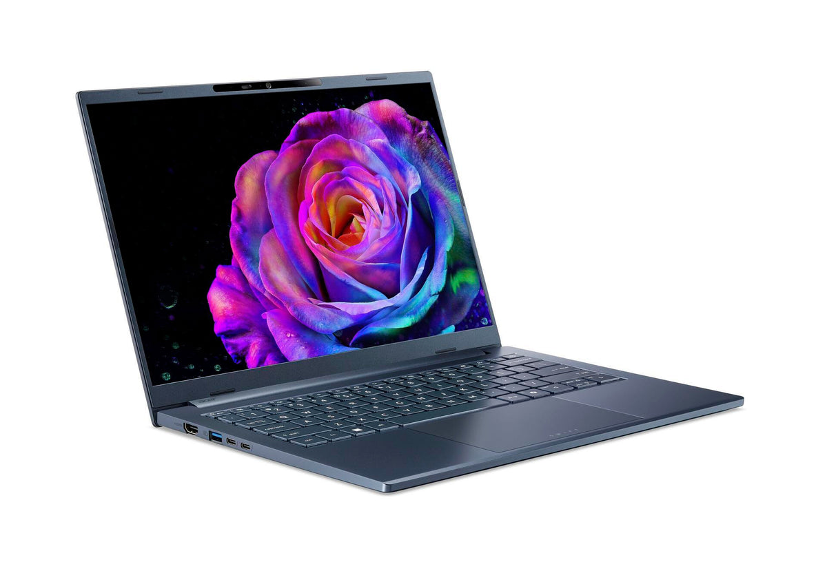 Acer Swift Go 14 AI SFG14-75-97W4 Copilot+ PC Intel Core Ultra 9 288V Bärbar dator 35,6 cm (14") WUXGA 32 GB LPDDR5x-SDRAM 1 TB SSD Wi-Fi 7 (802.11be) Windows 11 Home tyska Blå