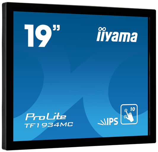 iiyama ProLite TF1934MC-B7X platta pc-skärmar 48,3 cm (19") 1280 x 1024 pixlar SXGA LED Pekskärm Svart