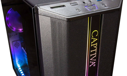 CAPTIVA 92769 persondatorer/arbetsstationer AMD Ryzen™ 7 5700X 32 GB DDR4-SDRAM 1 TB SSD NVIDIA GeForce RTX 5060 Ti Windows 11 Home PC Svart