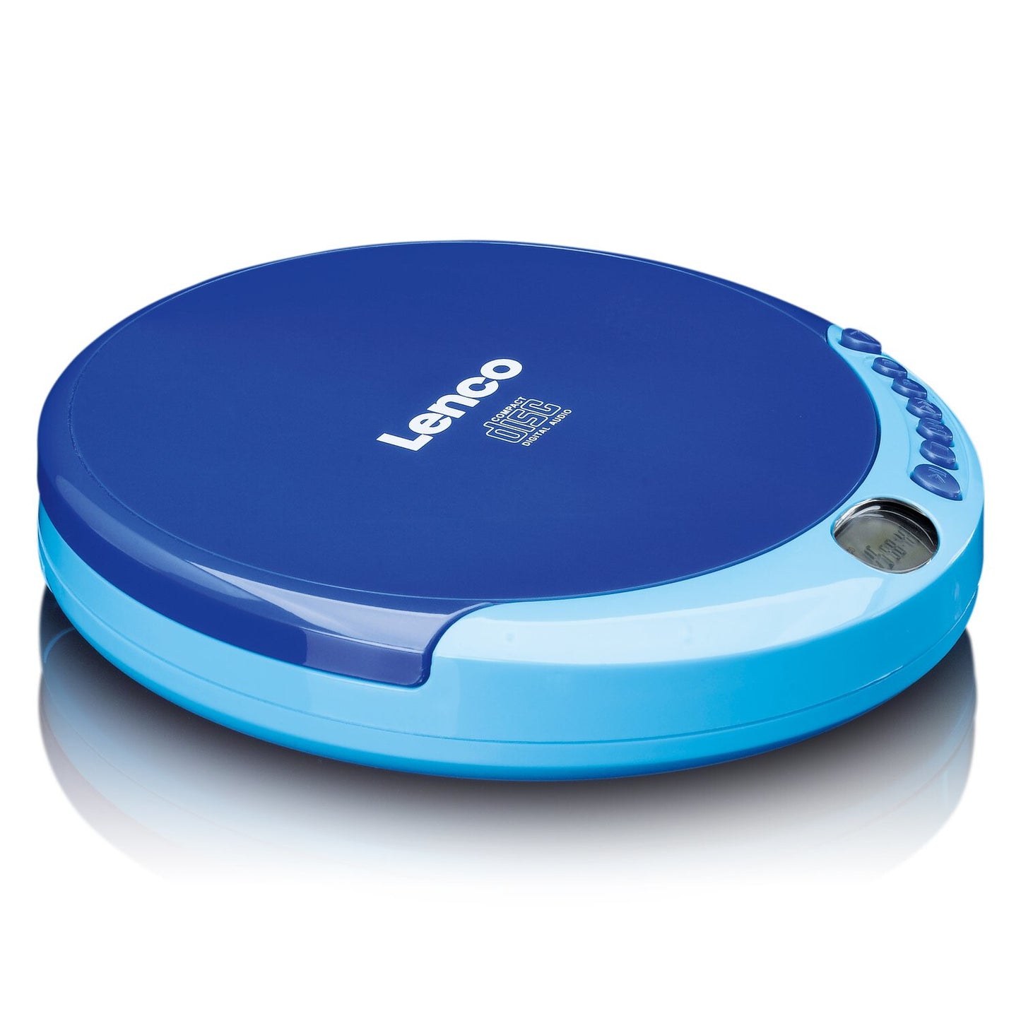 Lenco CD-011 Bärbar CD-spelare Blå