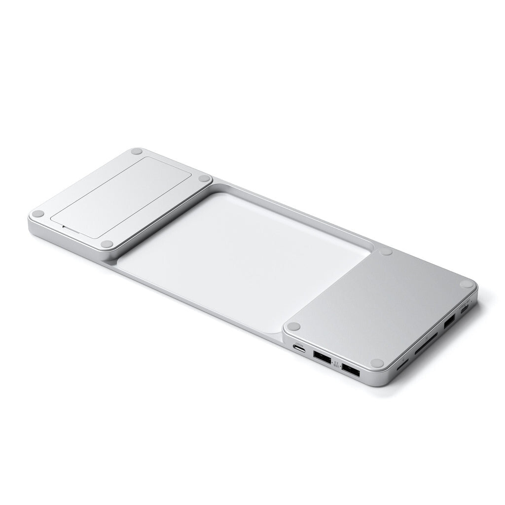 Satechi ST-UCISDS dockningsstationer för bärbara datorer Kabel USB 3.2 Gen 2 (3.1 Gen 2) Type-C Silver