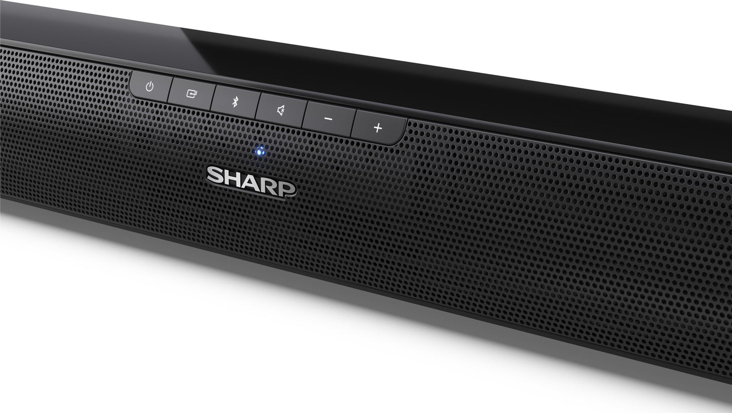 Sharp HT-SB100 soundbar-högtalare Svart 2.0 kanaler 75 W