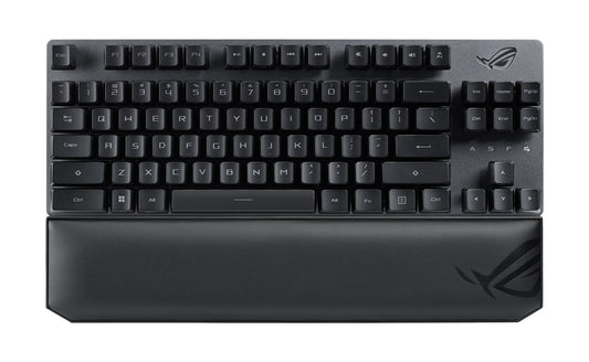 ASUS ROG Strix Scope RX TKL Wireless Deluxe tangentbord Spela USB + RF Wireless + Bluetooth AZERTY Fransk Svart