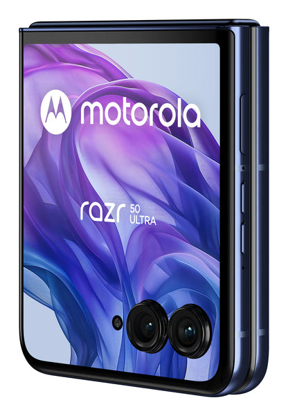 Motorola razr 50 Ultra 17,5 cm (6.9") Dubbla SIM-kort Android 14 5G USB Type-C 12 GB 512 GB 4000 mAh Marinblå