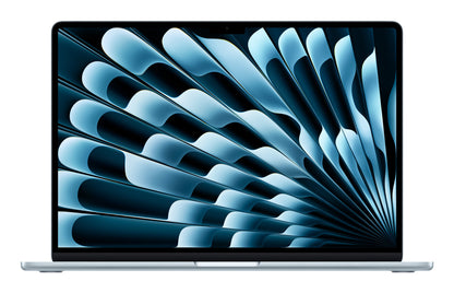Apple MacBook Air Apple M M4 Bärbar dator 38,9 cm (15.3") 16 GB 256 GB SSD Wi-Fi 6E (802.11ax) macOS Sequoia Blå