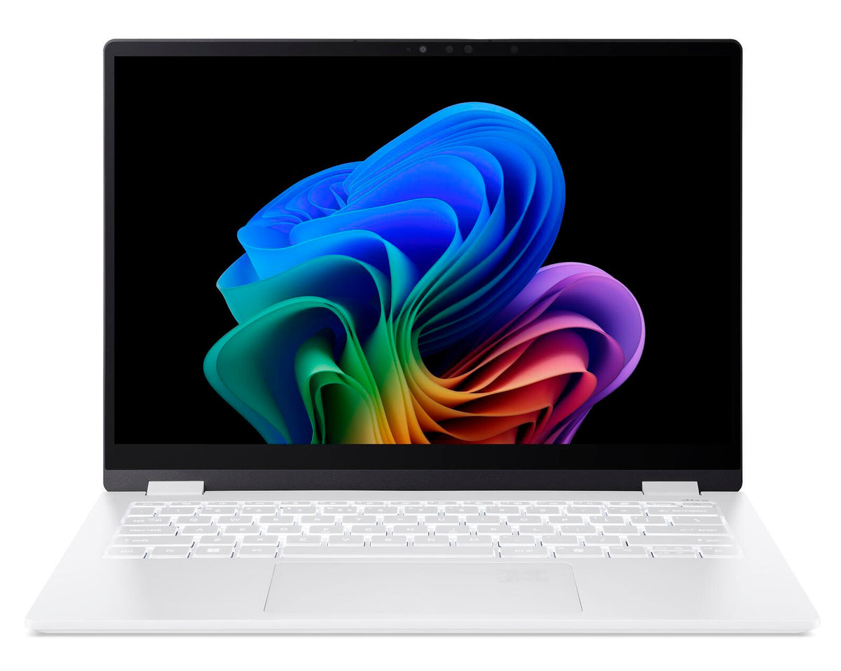 Acer Swift 14 AI SFE14-51T-94BZ Copilot+ PC Intel Core Ultra 9 288V Bärbar dator 35,6 cm (14") Pekskärm 2.8K 32 GB LPDDR5x-SDRAM 1 TB SSD Wi-Fi 7 (802.11be) Windows 11 Home tyska Vit