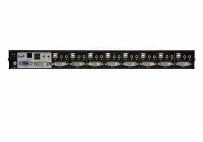 ATEN CS1768 KVM-switchar Blå