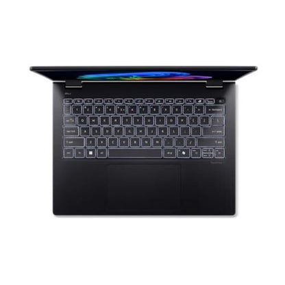 Acer TravelMate P6 TMP614-54-TCO-553Z Intel Core Ultra 5 226V Bärbar dator 35,6 cm (14") WUXGA 16 GB LPDDR5x-SDRAM 512 GB SSD Wi-Fi 7 (802.11be) Windows 11 Pro tyska Svart