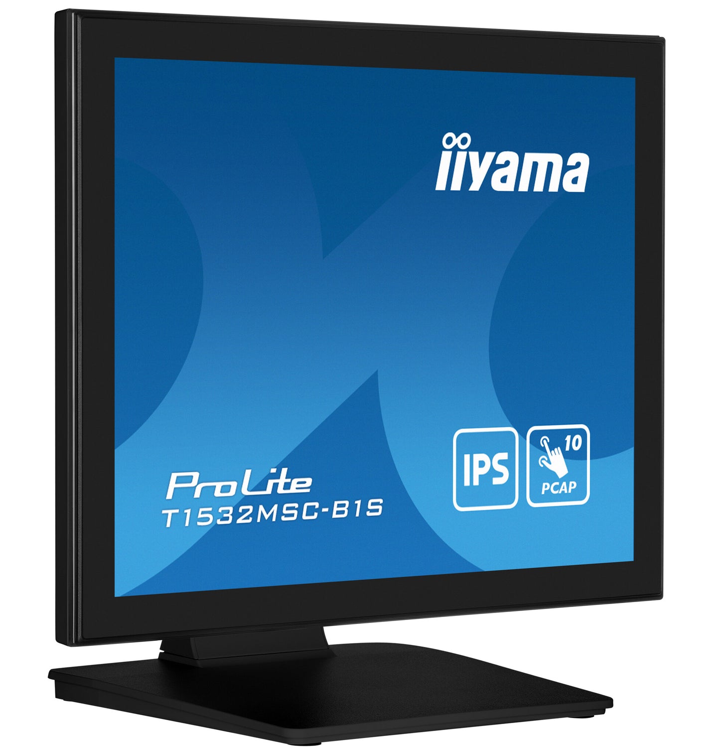 iiyama ProLite T1532MSC-B1S platta pc-skärmar 38,1 cm (15") 1024 x 768 pixlar XGA LCD Pekskärm Svart