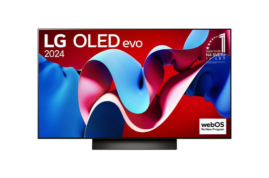 LG OLED48C41LA TV-apparat 121,9 cm (48") 4K Ultra HD Smart-TV Wi-Fi Svart