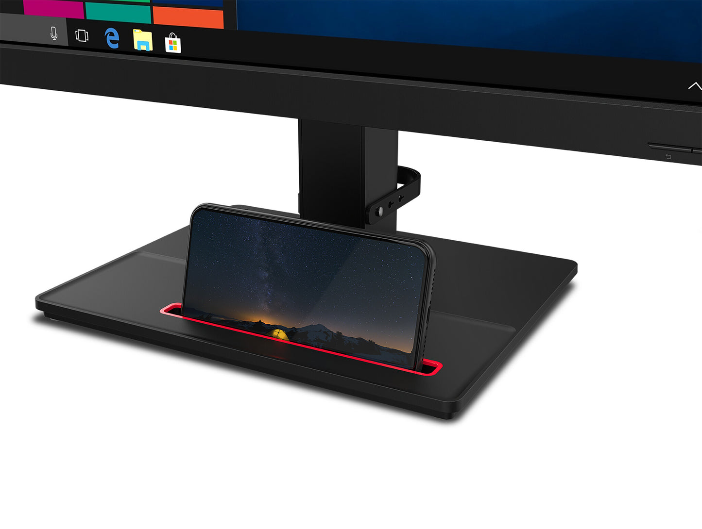 Lenovo ThinkVision T27q-20 LED display 68,6 cm (27") 2560 x 1440 pixlar Quad HD LCD Svart