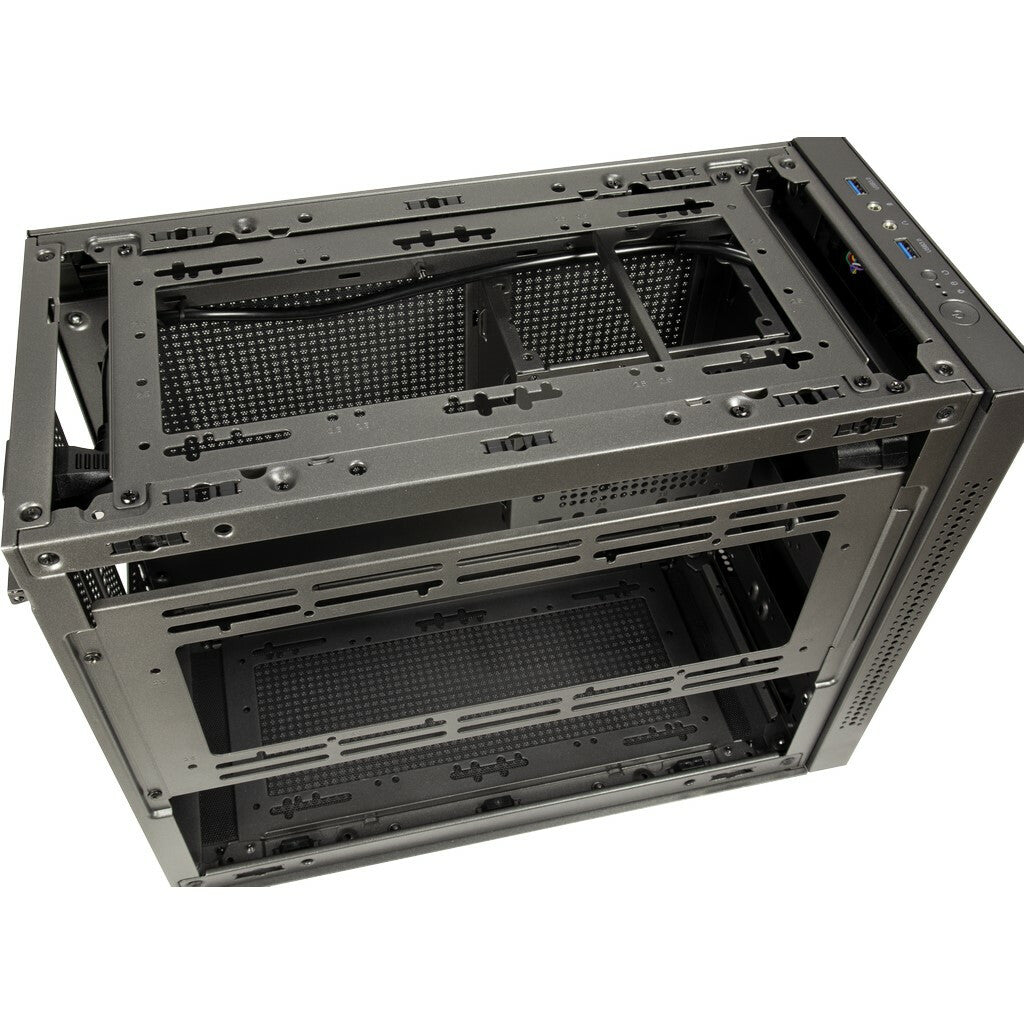 Inter-Tech IM-1 POCKET Micro Tower Svart