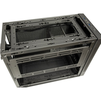 Inter-Tech IM-1 POCKET Micro Tower Svart
