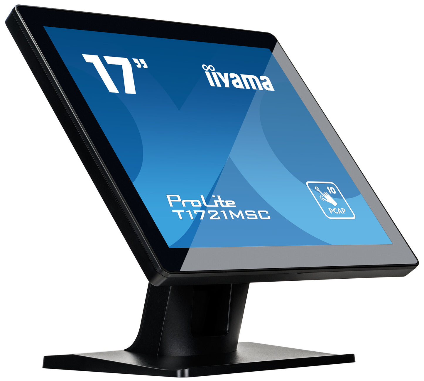 iiyama ProLite T1721MSC-B2 platta pc-skärmar 43,2 cm (17") 1280 x 1024 pixlar SXGA LED Pekskärm Bordsskiva Svart