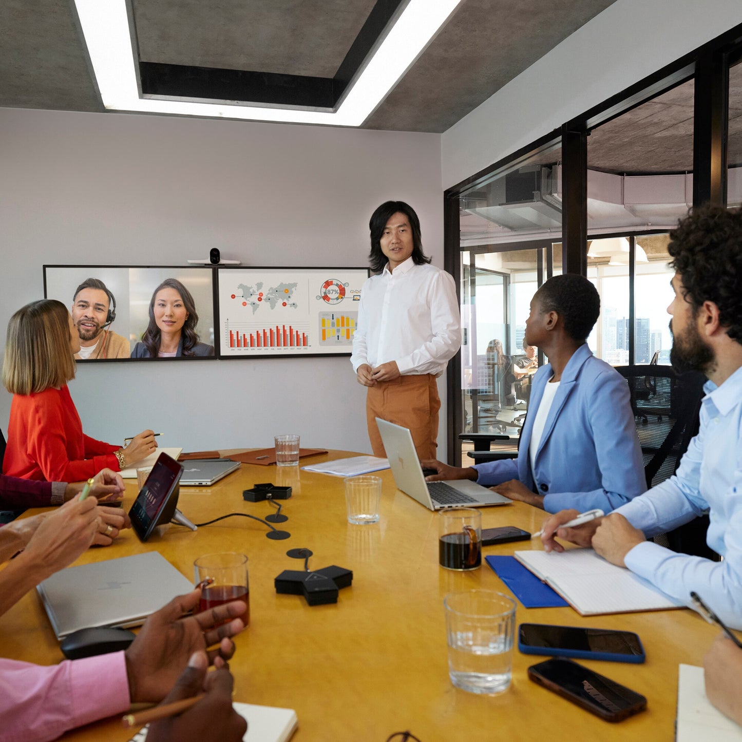 POLY Studio G62 Video Conferencing System With Mounting Plate Kit