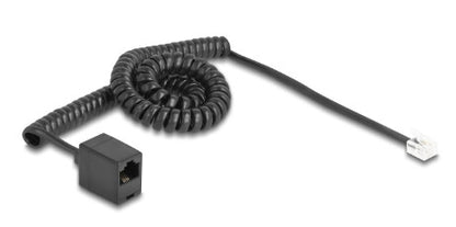 DeLOCK 90064 telefonkablar 3 m Svart