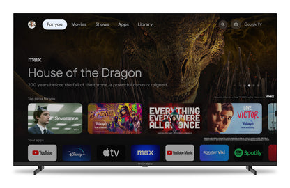 Thomson 55UG4S14 TV-apparat 139,7 cm (55") 4K Ultra HD Smart-TV Wi-Fi Svart
