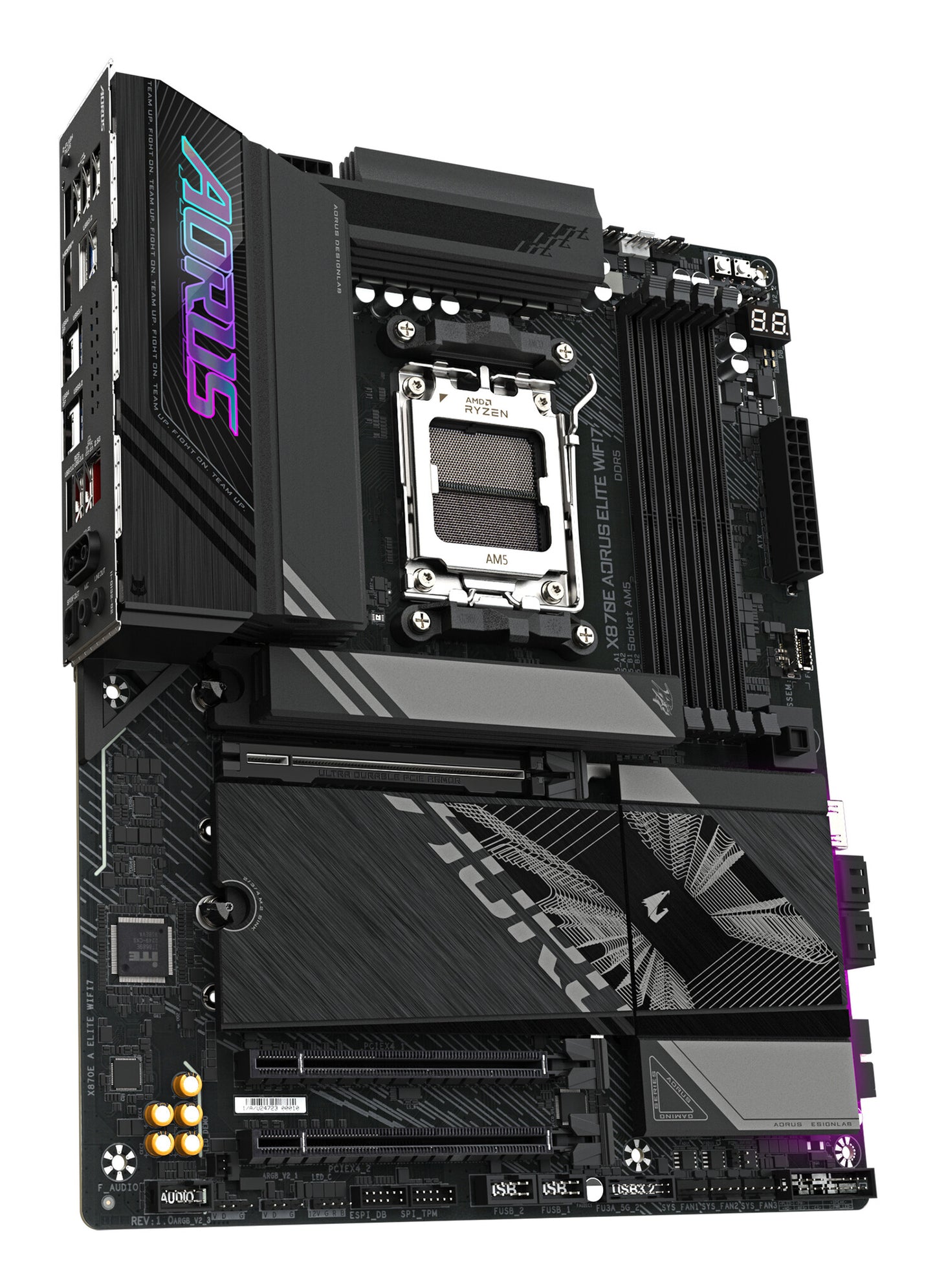 GIGABYTE X870E AORUS ELITE WIFI7 AMD X870E AM5-sockel ATX