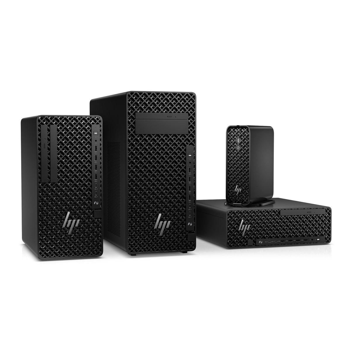HP Z2 G1i Intel Core Ultra 9 285K 64 GB DDR5-SDRAM 1 TB SSD NVIDIA RTX 2000 Ada Windows 11 Pro Mini PC Arbetsstation AI Workstation, AI PC Svart