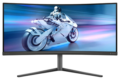 Philips Evnia 34M2C6500/00 platta pc-skärmar 86,4 cm (34") 3440 x 1440 pixlar Wide Quad HD QD-OLED Grå