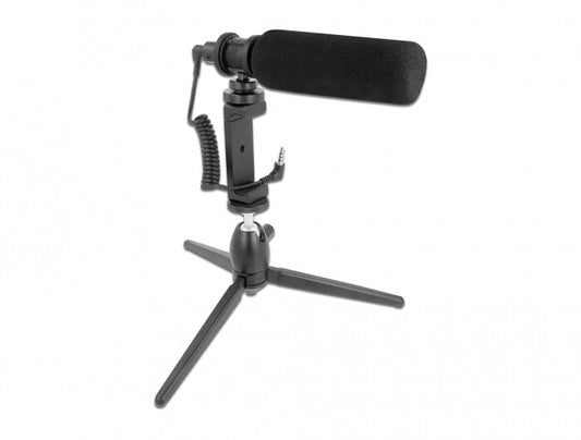 DeLOCK 66582 mikrofoner Svart Mikrofon till smartphone