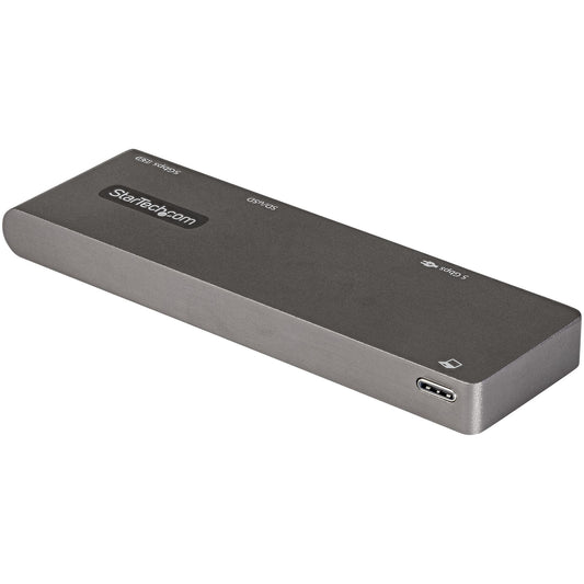 StarTech.com USB C multiportadapter för MacBook Pro/Air - USB Type-C till 4K HDMI, 100 W Power Delivery Pass-through, SD/MicroSD-kortplats, 2-portars USB 3.0-hubb - Portabel USB-C mini-dockningsstation