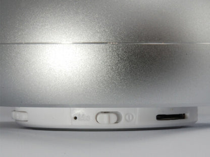 Conceptronic BEATTIE01S bärbara högtalare och partyhögtalare Silver 3 W