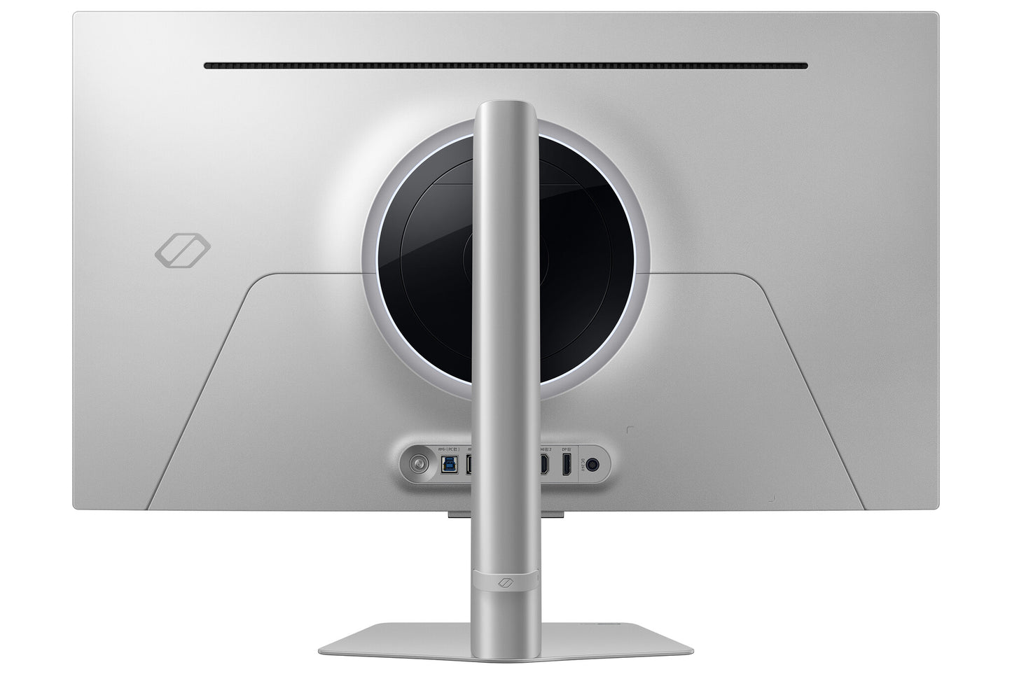 Samsung G80SD platta pc-skärmar 81,3 cm (32") 3840 x 2160 pixlar 4K Ultra HD OLED Silver