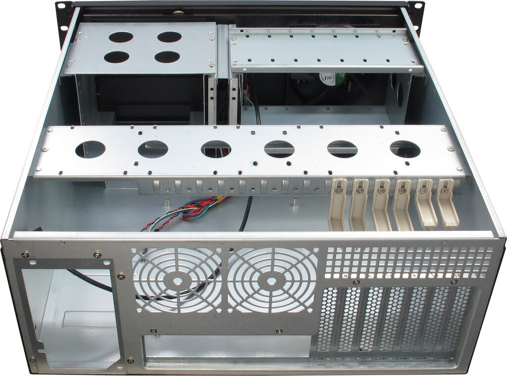 Inter-Tech IPC 4U-4088-S Ställning Svart