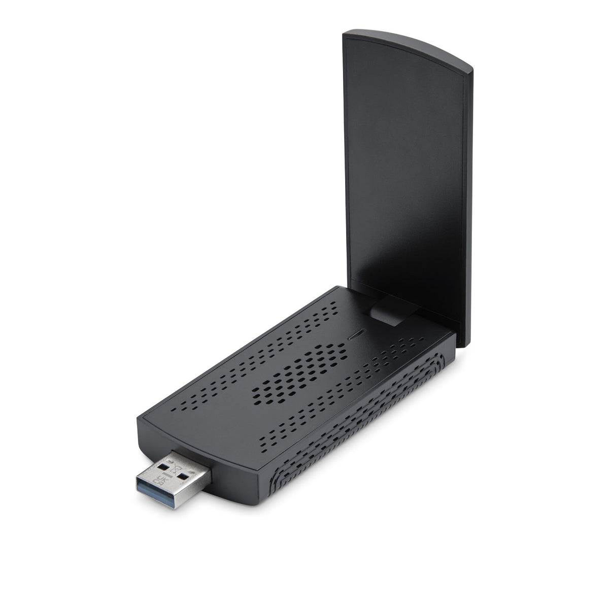 StarTech.com Wi-Fi 6E USB-adapter/-dongel, för stationär/bärbar dator, trådlös NIC med vikbar antenn, WiFi-adapter med stöd för 802.11 b/g/n/ac/ax, 2,4/5/6 GHz nätverkskompatibel