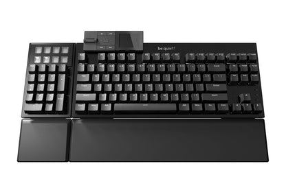 be quiet! Dark Mount Silent Linear FR ISO tangentbord Spela USB AZERTY Fransk Svart