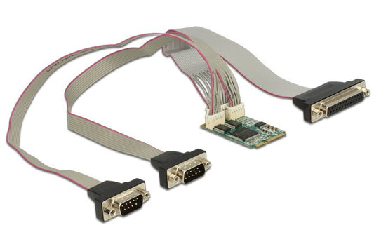 DeLOCK 95246 nätverkskort/adapters Intern Parallel, Serial