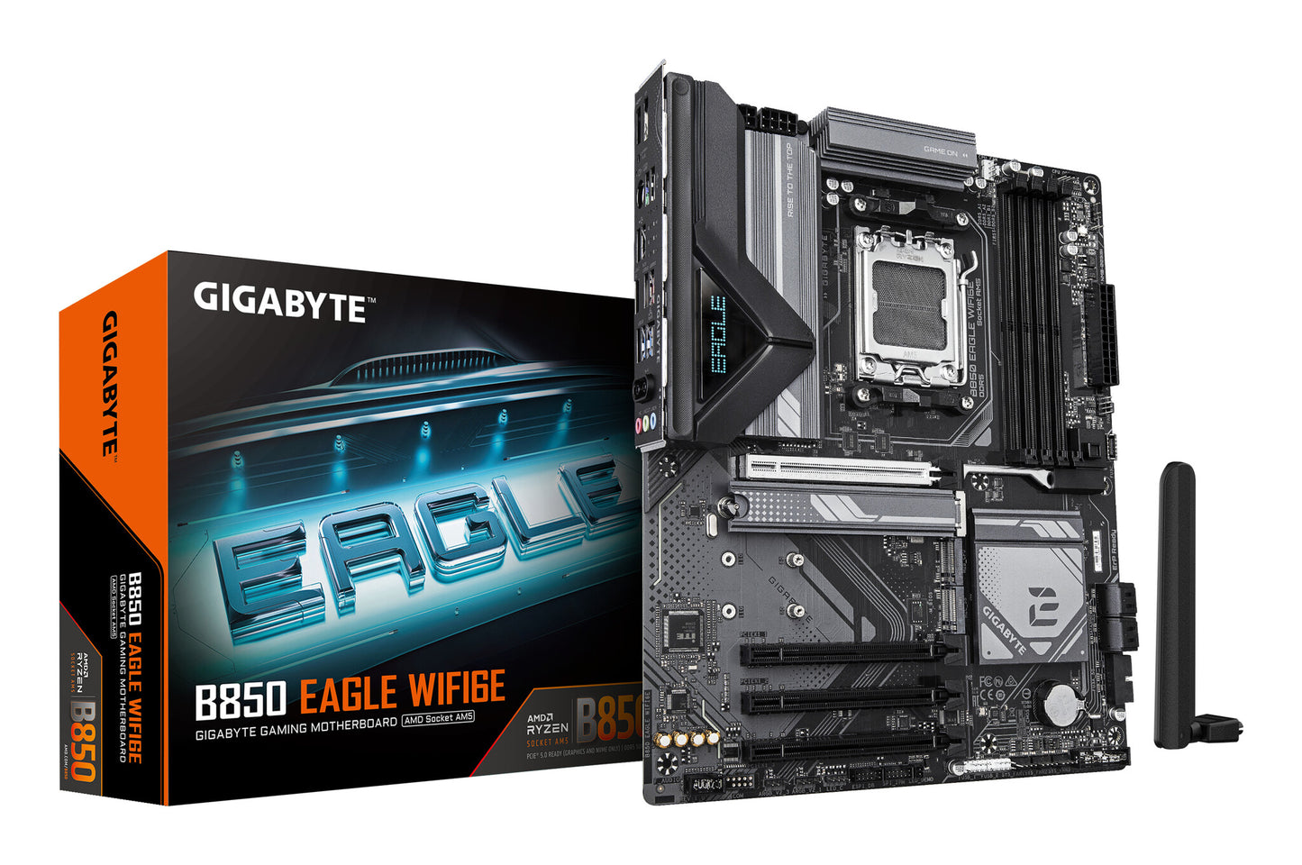 GIGABYTE B850 EAGLE WIFI6E moderkort AMD B850 AM5-sockel ATX