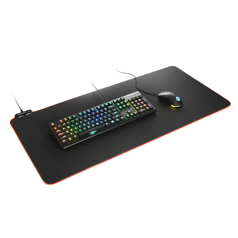 Sharkoon 1337 RGB V2 Spelmusmatta Svart