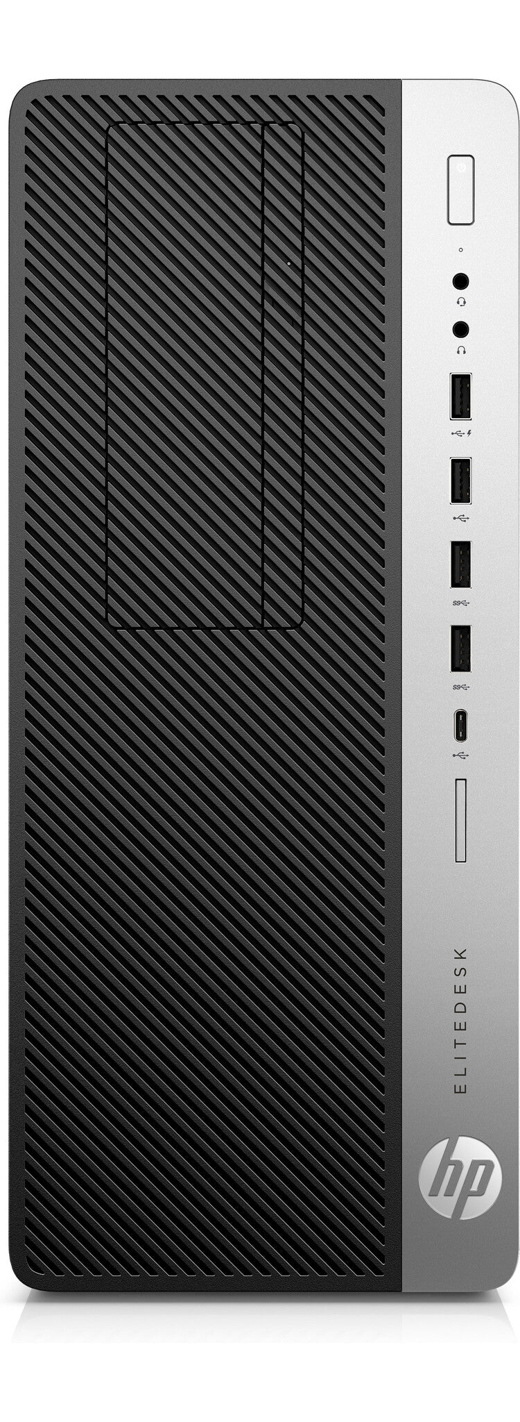 T1A HP EliteDesk 800 G4 Refurbished Intel® Core™ i7 i7-8700 16 GB DDR4-SDRAM 256 GB SSD Windows 11 Pro Tower PC Svart, Silver